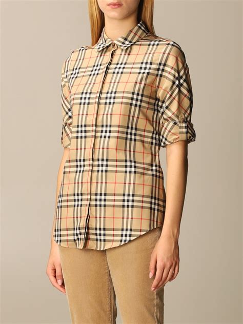 camicia burberry subito|Camicia in spugna di cotone (Salt) .